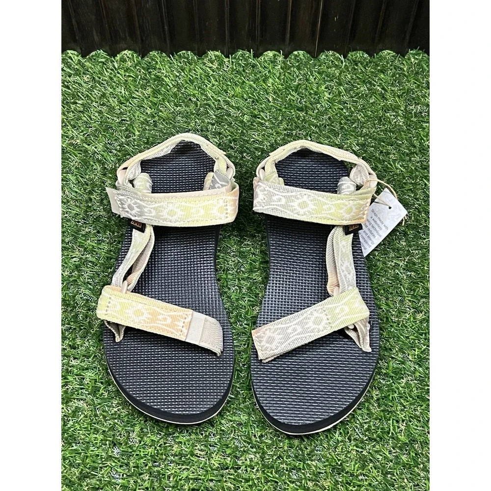 Size 5 Teva Original Universal Sunscape Water Peach Ice Women Sandal 1169376-WPC